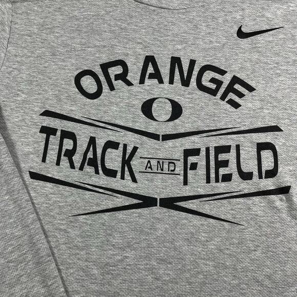 Oregon Ducks Pullover Mens M Nike Long Sleeve Dri-Fit Lightweight Track Field - Picture 4 of 13
